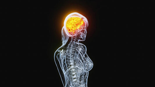 Illustration about noticing internal body signals