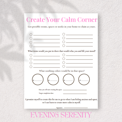 THE CALM MIND RESET: A Complete Anxiety & Stress Relief Journal