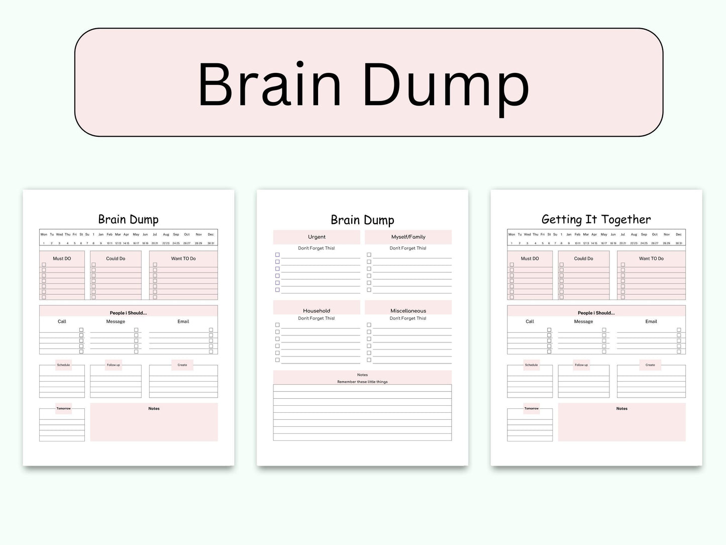 The Overwhelmed Woman’s 5-Minute Brain Dump Reset